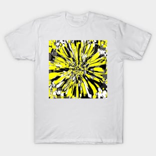 Dahlia Yellow and Black T-Shirt